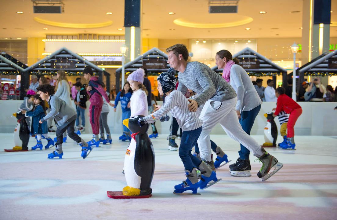 dubai mall ice rink